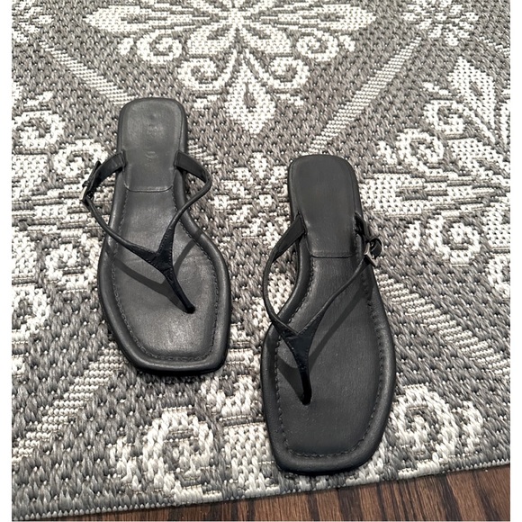Prada Leather Flip Flops - Picture 2 of 6